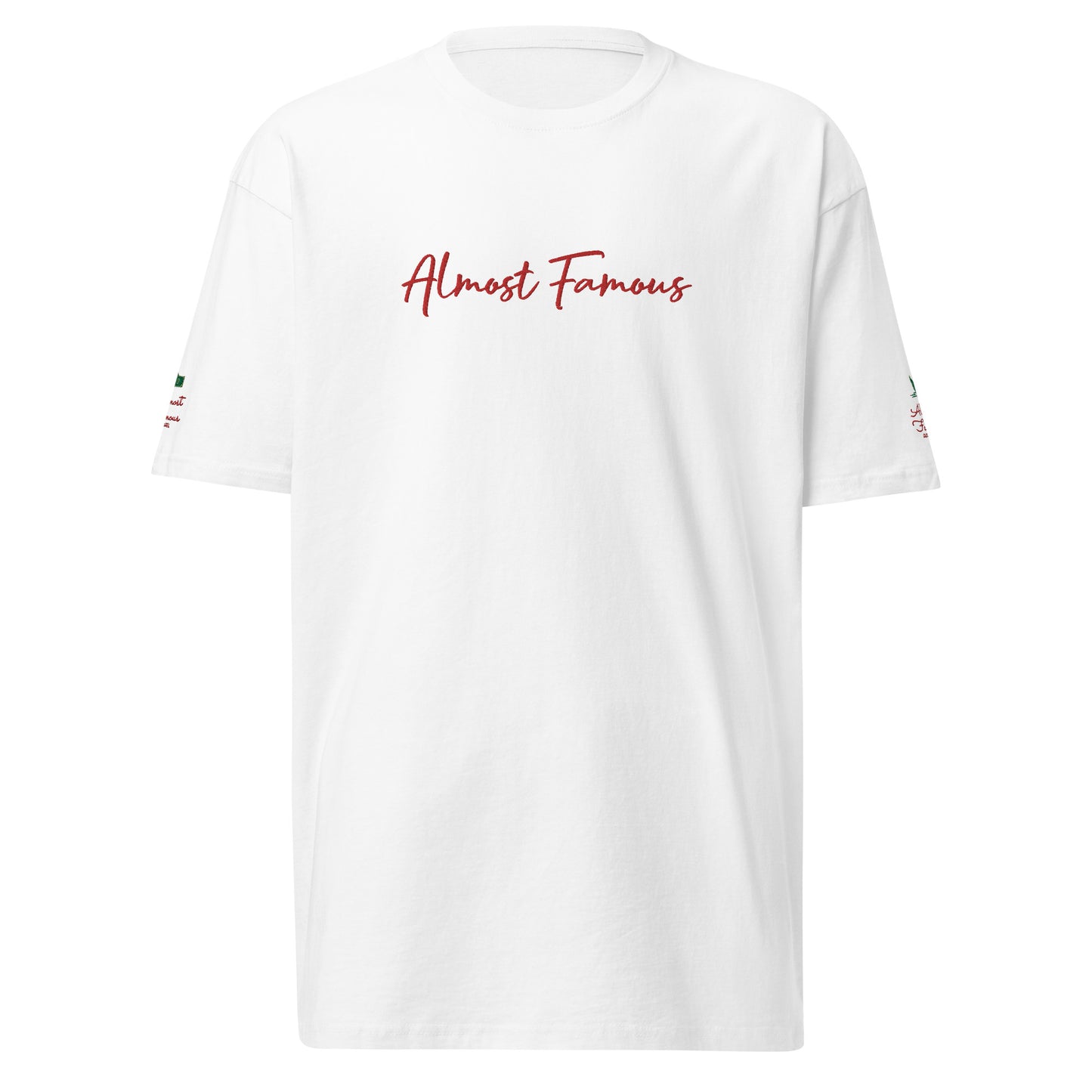 Almost Famous (Men’s premium heavyweight tee