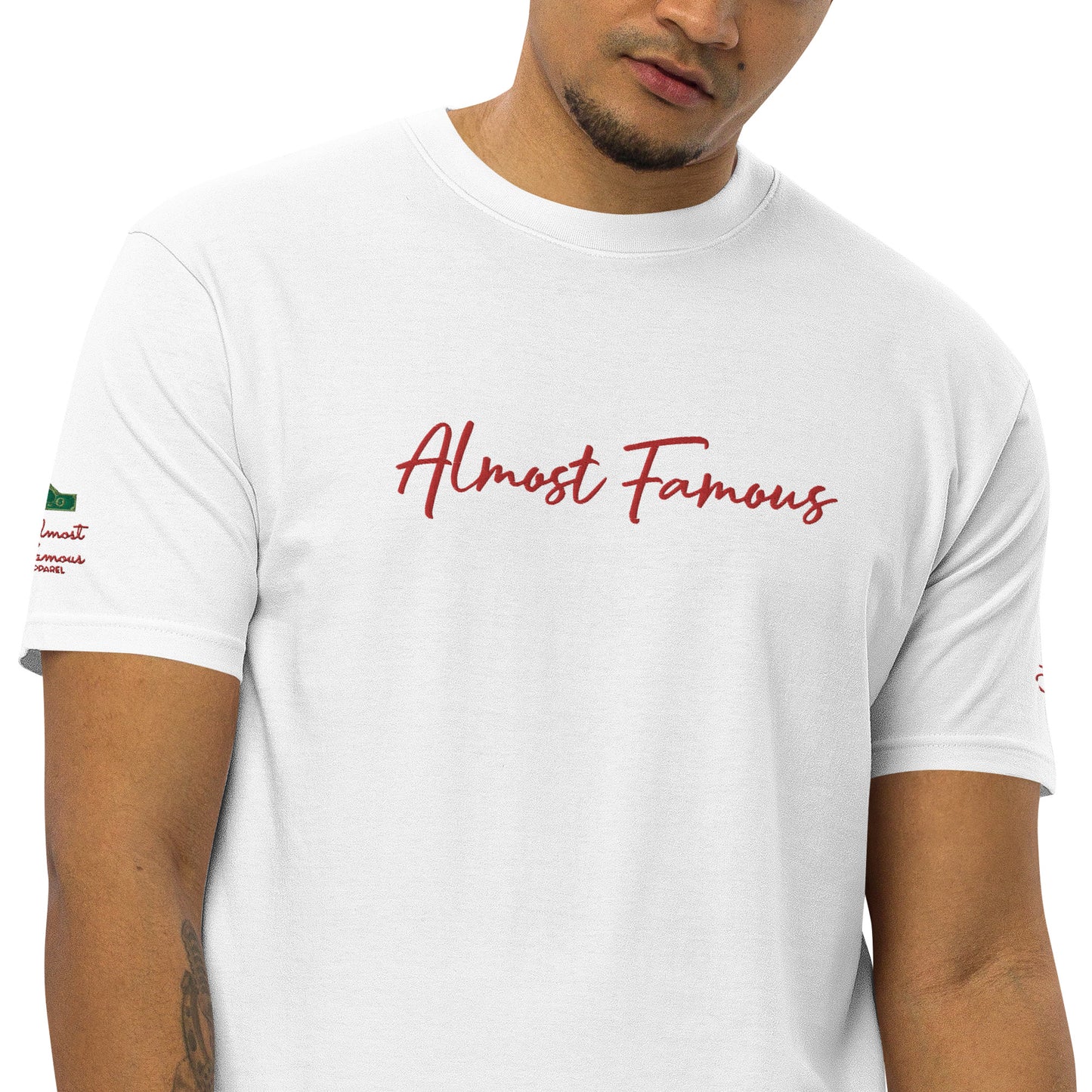 Almost Famous (Men’s premium heavyweight tee