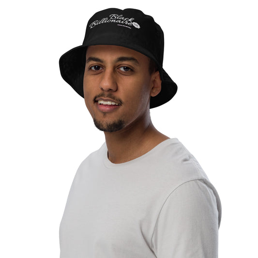Black Billionaire (Organic bucket hat)