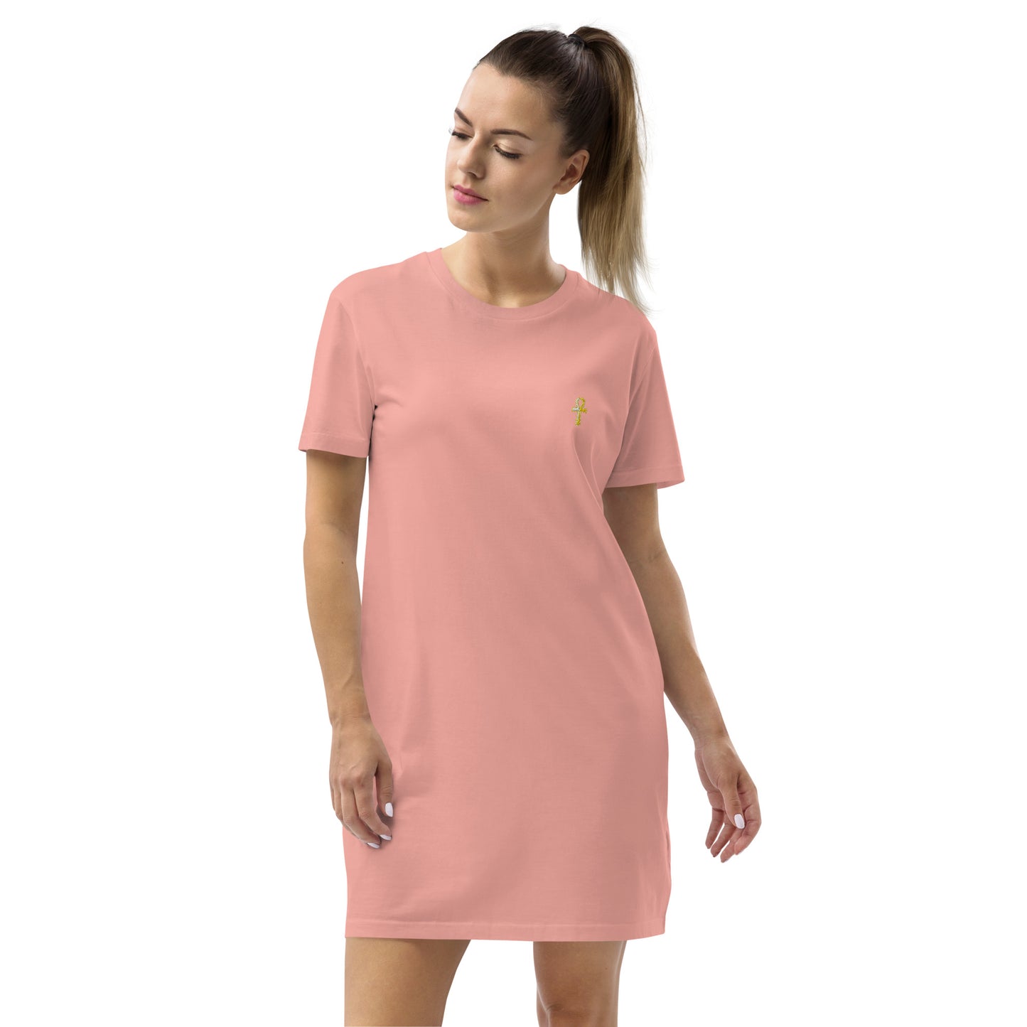 R52(Organic cotton t-shirt dress