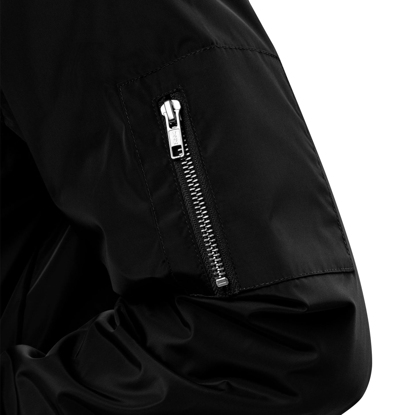 Black Billionaire (Premium recycled bomber jacket)