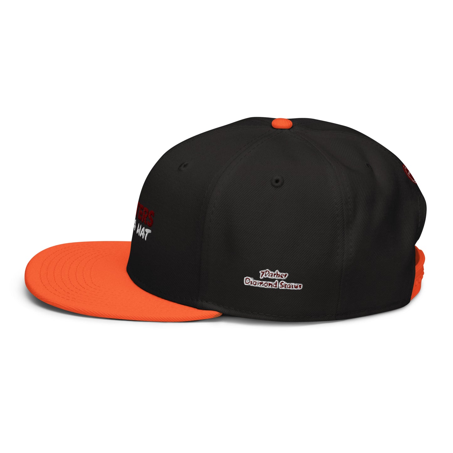 Rocko52 Embroidery Men Snapback Hat