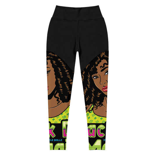 Black Billionaire (Women Sports Leggings)