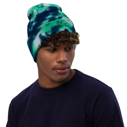 Faith Over Fear (Tie-dye beanie)