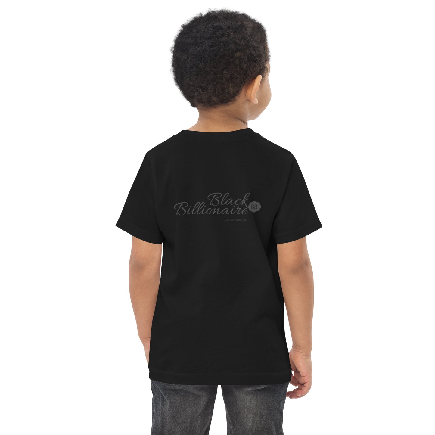 Black Billionaire (Toddler jersey t-shirt)