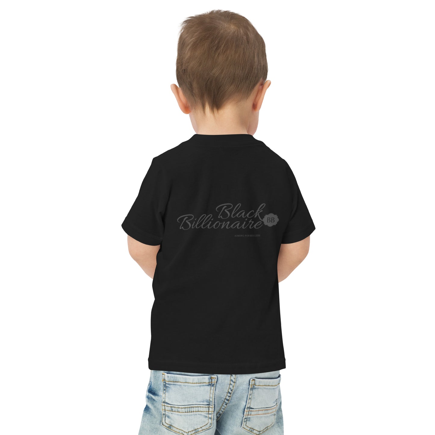 Black Billionaire (Toddler jersey t-shirt)