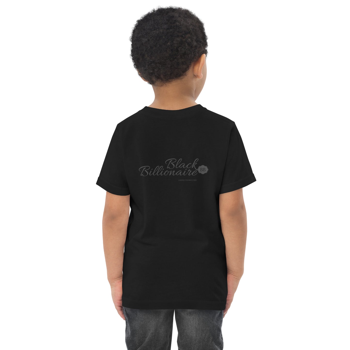 Black Billionaire (Toddler jersey t-shirt)