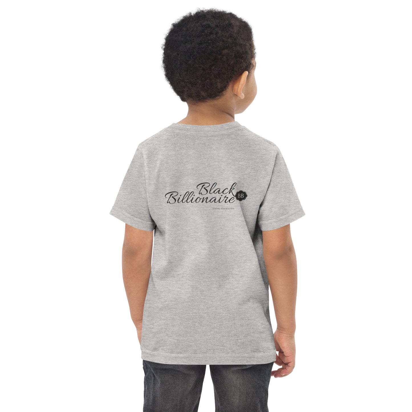 Black Billionaire (Toddler jersey t-shirt)