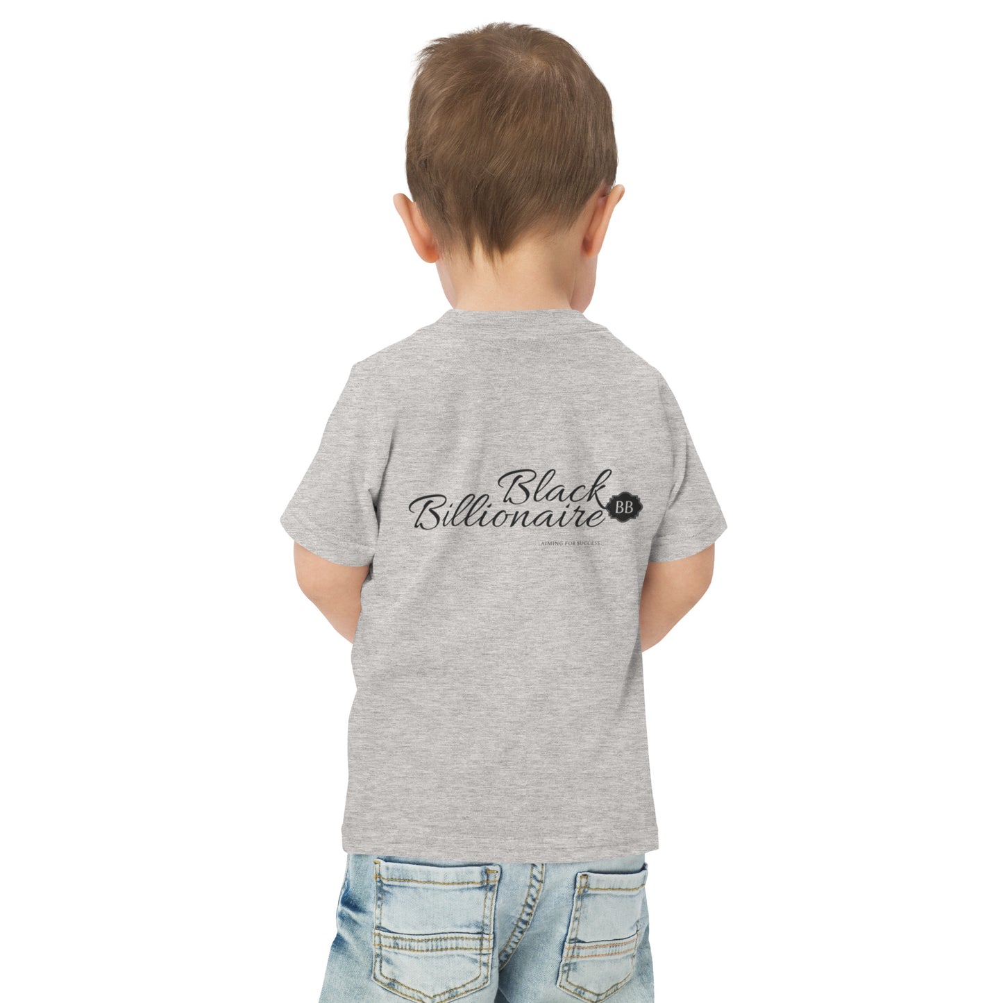 Black Billionaire (Toddler jersey t-shirt)