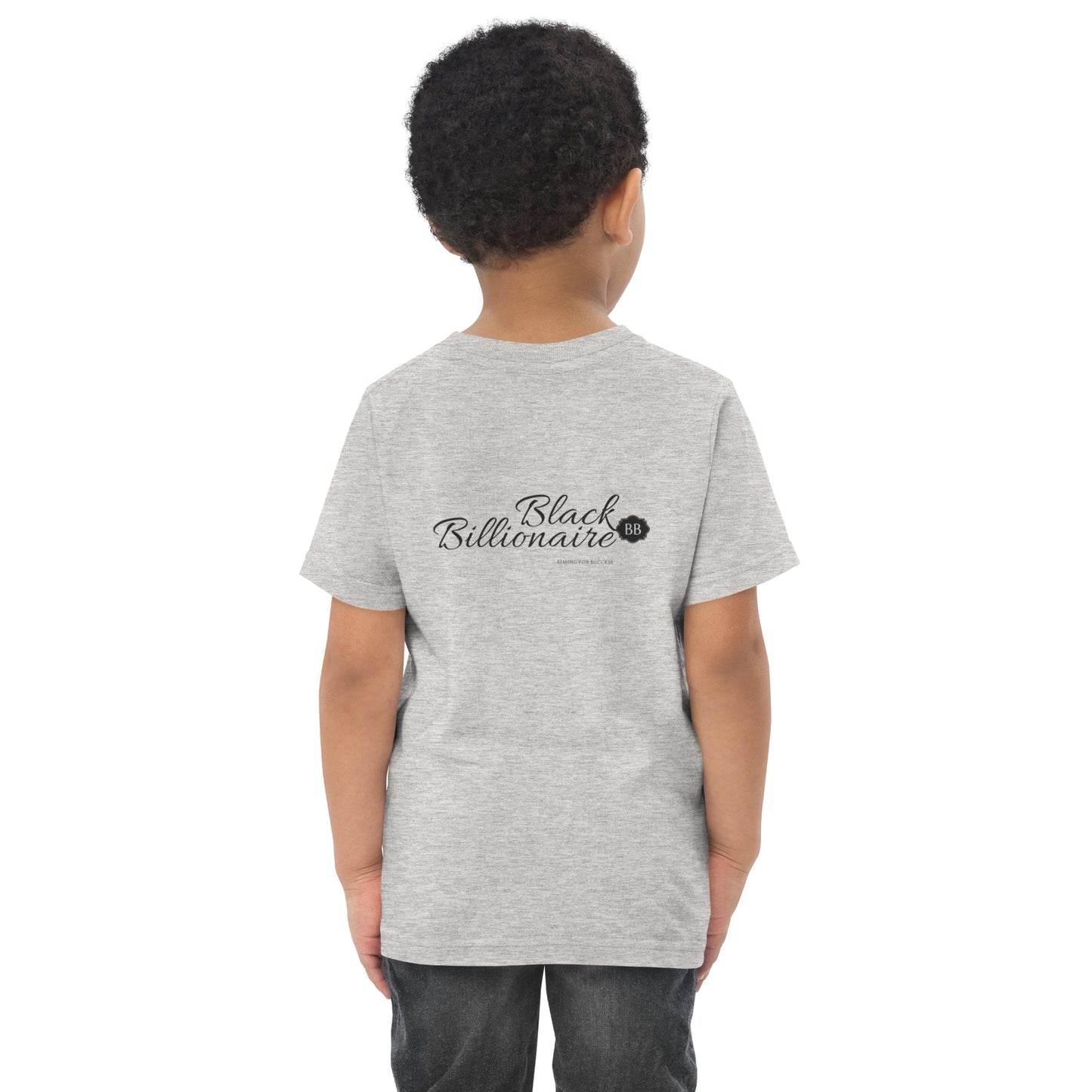 Black Billionaire (Toddler jersey t-shirt)