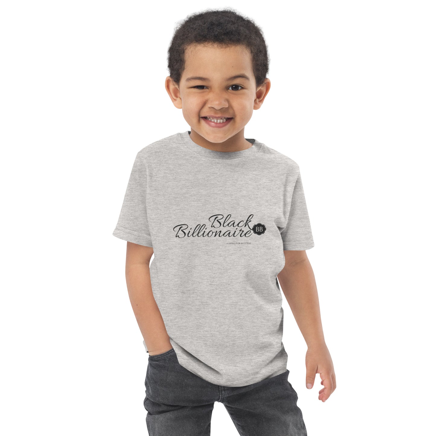 Black Billionaire (Toddler jersey t-shirt)