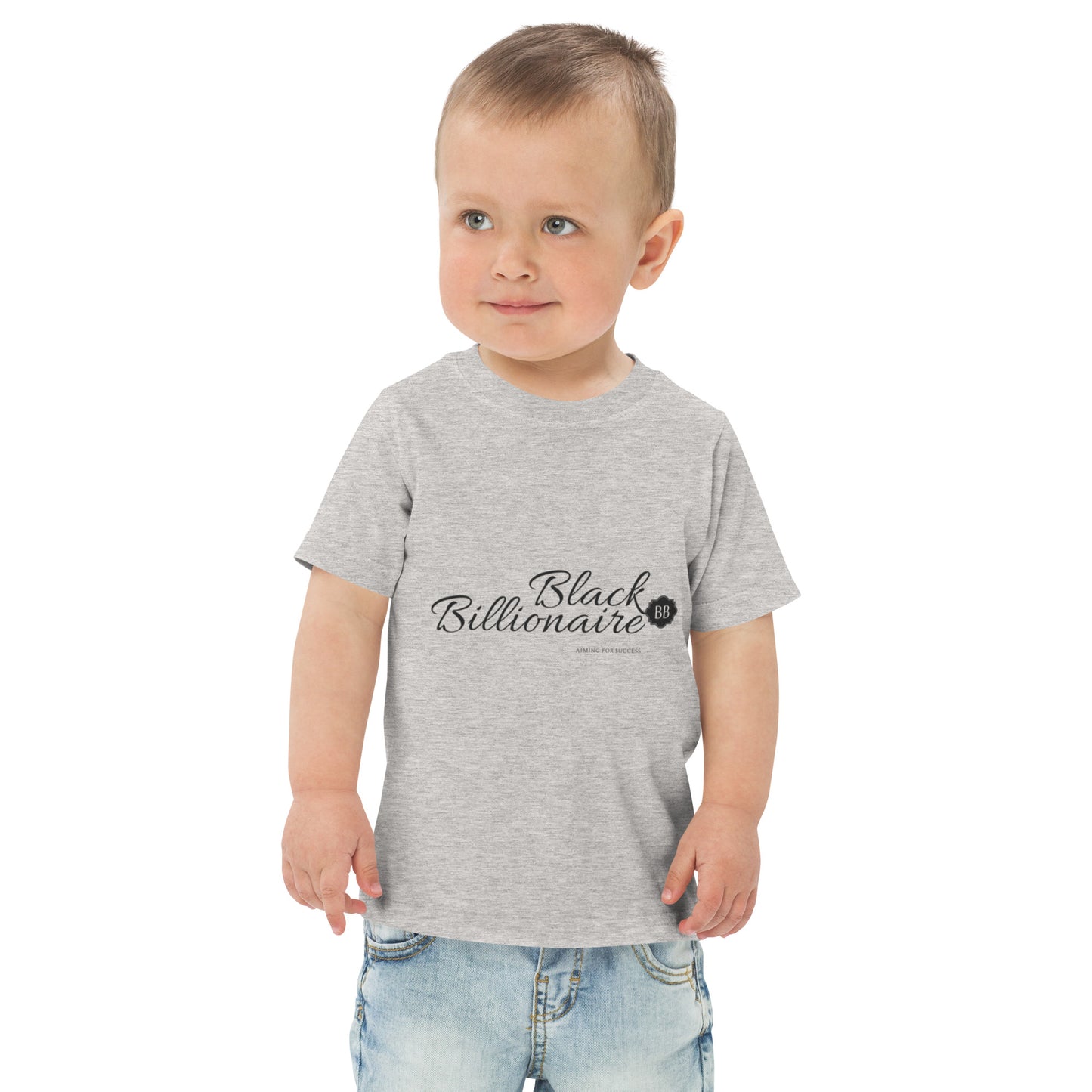 Black Billionaire (Toddler jersey t-shirt)