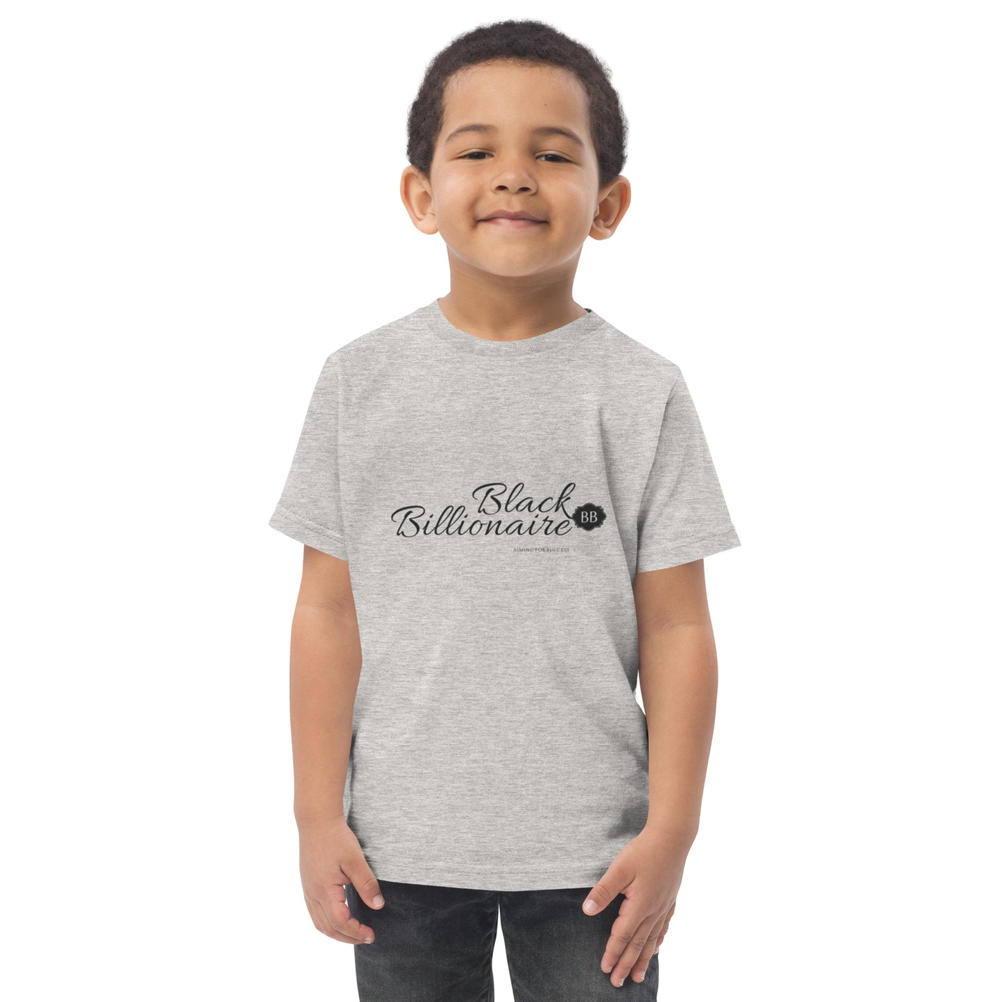 Black Billionaire (Toddler jersey t-shirt)