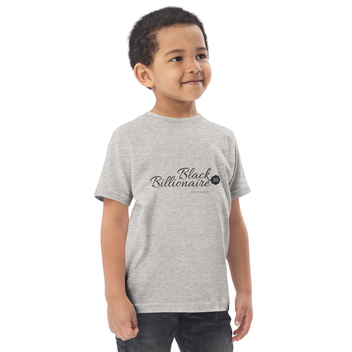 Black Billionaire (Toddler jersey t-shirt)