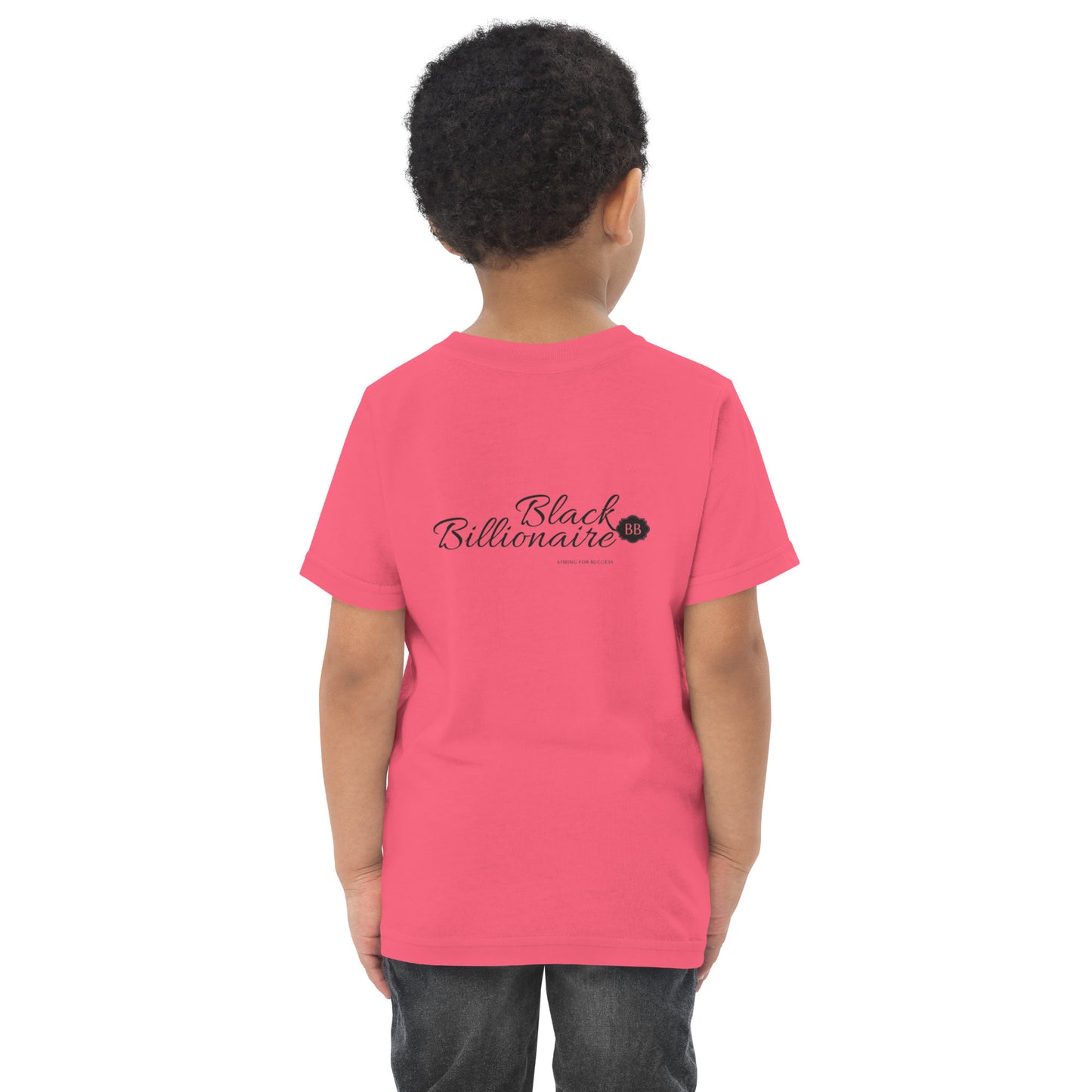 Black Billionaire (Toddler jersey t-shirt)