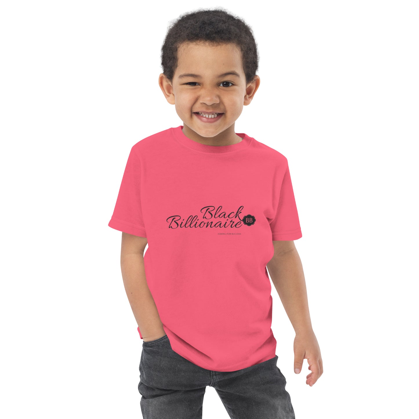 Black Billionaire (Toddler jersey t-shirt)