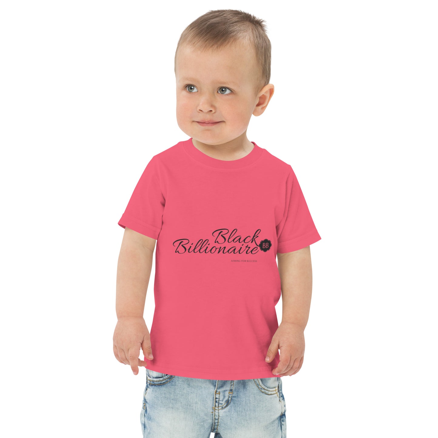 Black Billionaire (Toddler jersey t-shirt)