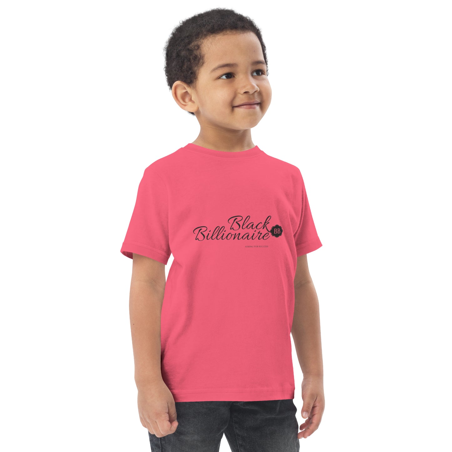 Black Billionaire (Toddler jersey t-shirt)