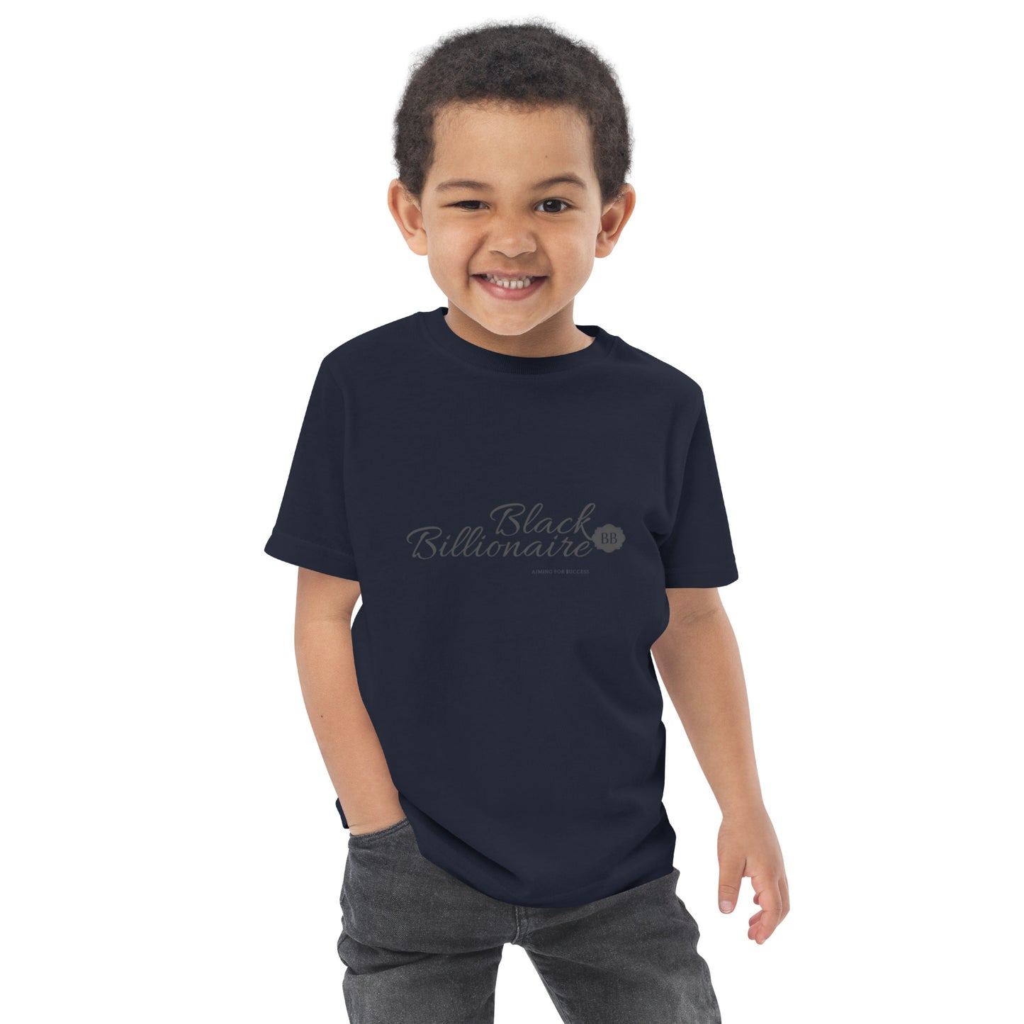 Black Billionaire (Toddler jersey t-shirt)