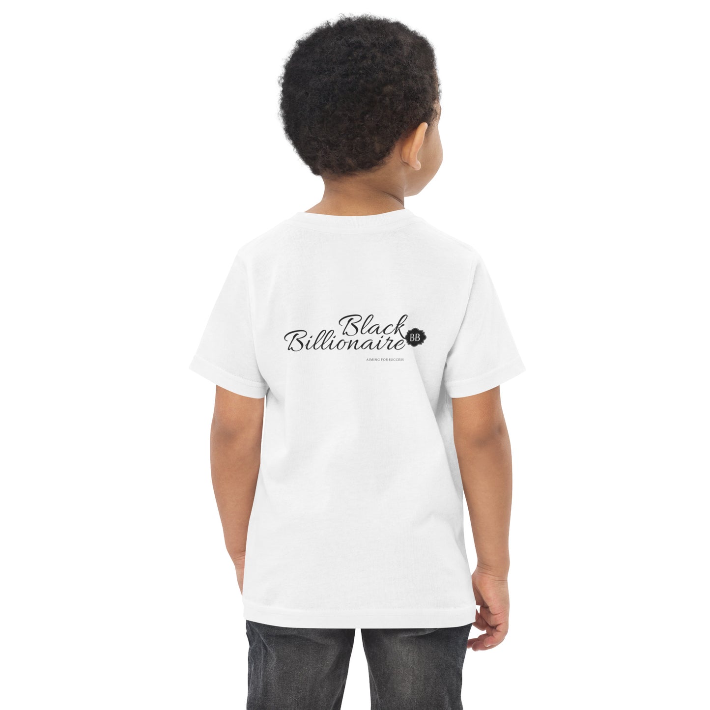 Black Billionaire (Toddler jersey t-shirt)