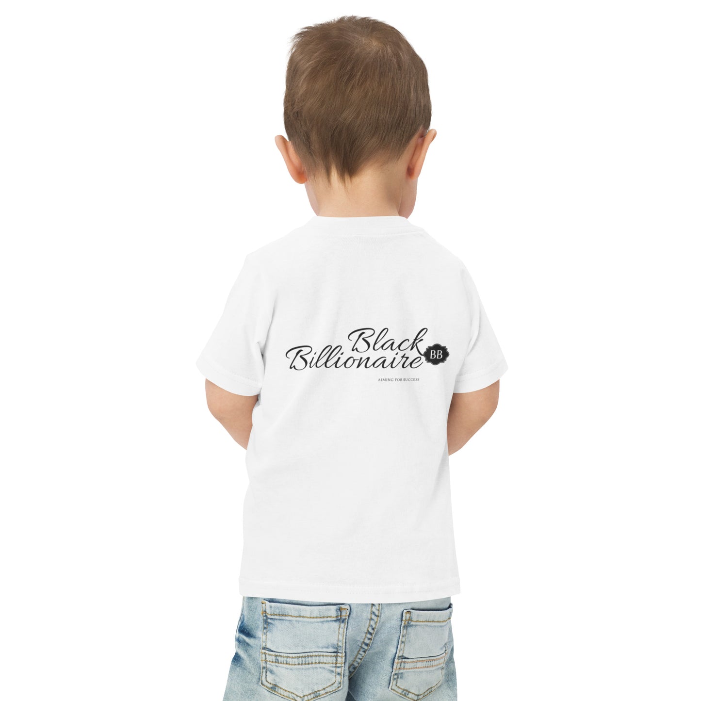 Black Billionaire (Toddler jersey t-shirt)