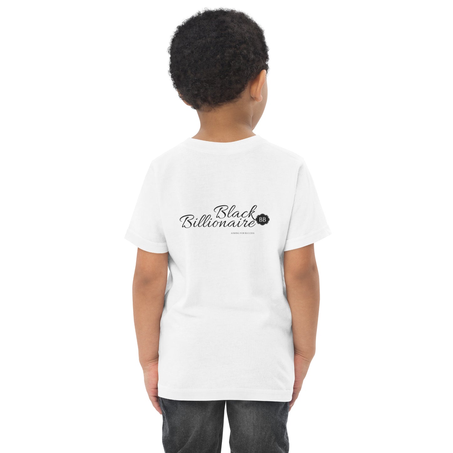 Black Billionaire (Toddler jersey t-shirt)