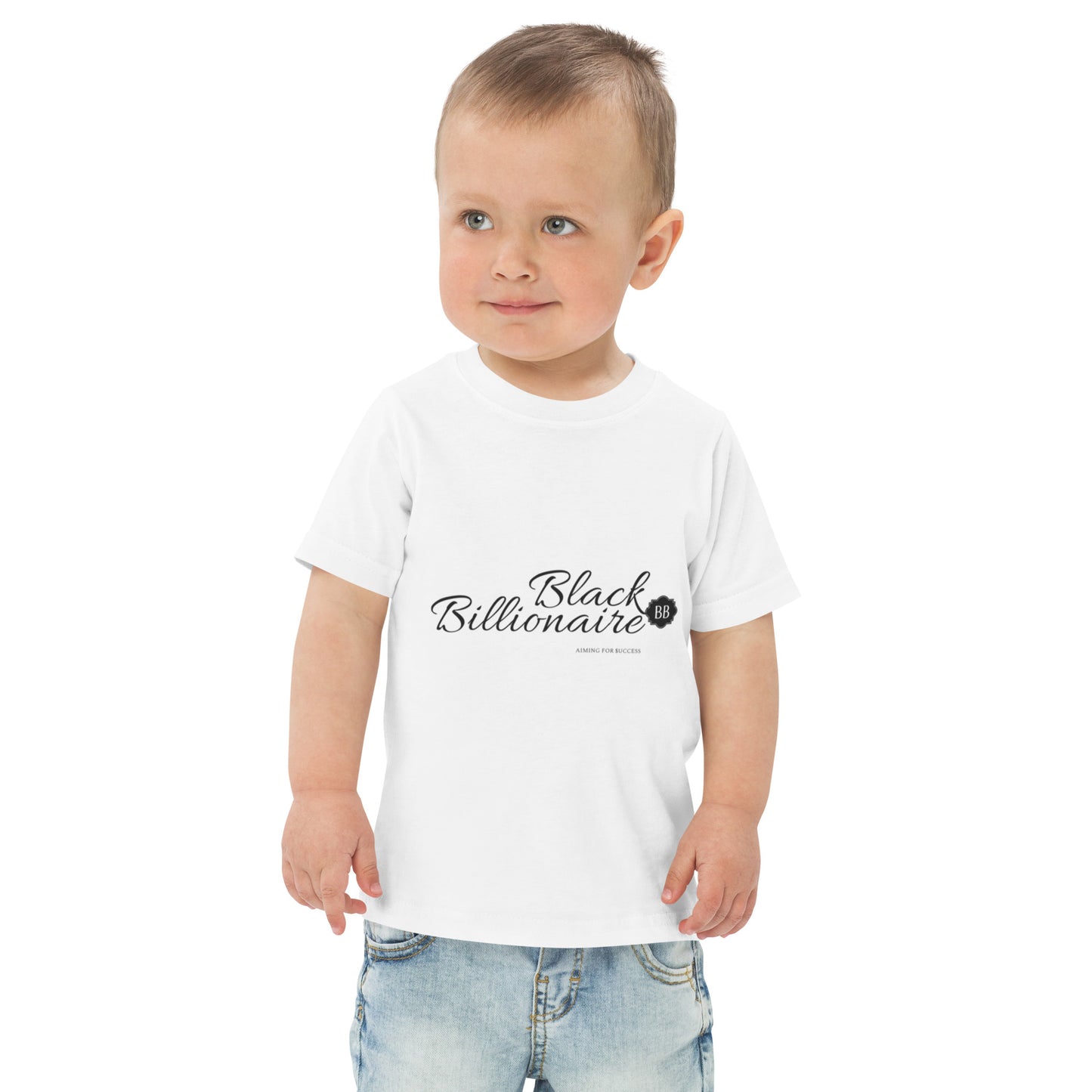 Black Billionaire (Toddler jersey t-shirt)