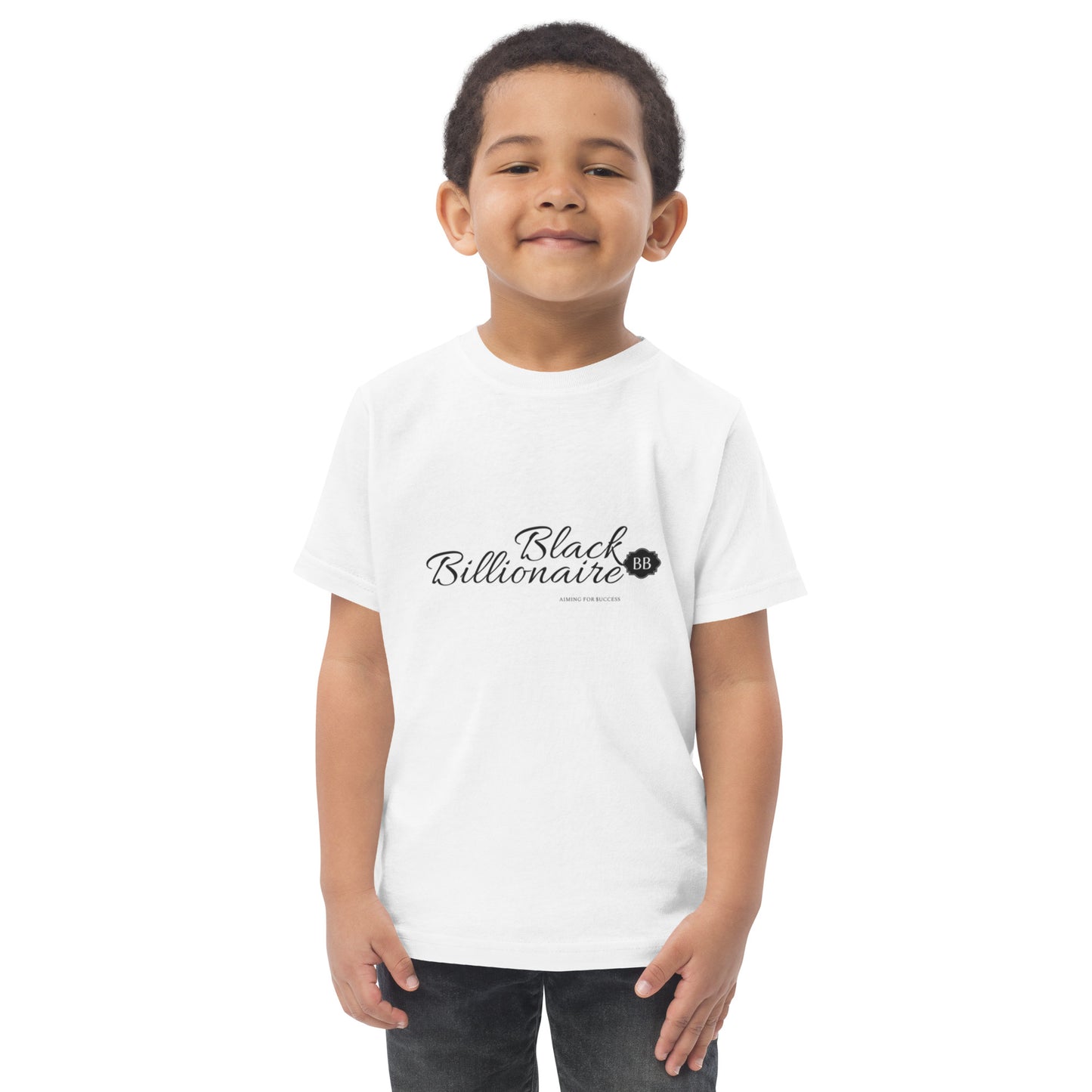 Black Billionaire (Toddler jersey t-shirt)