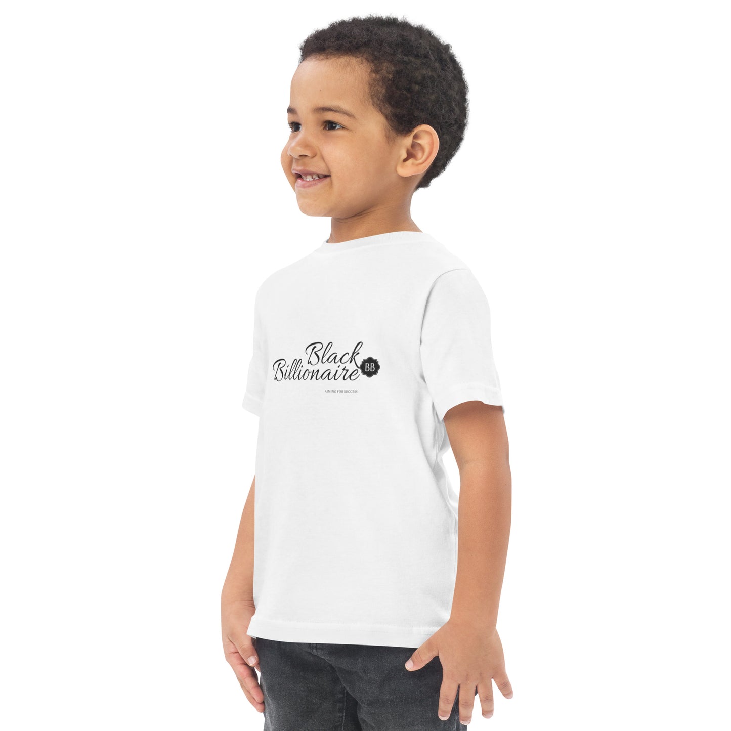 Black Billionaire (Toddler jersey t-shirt)