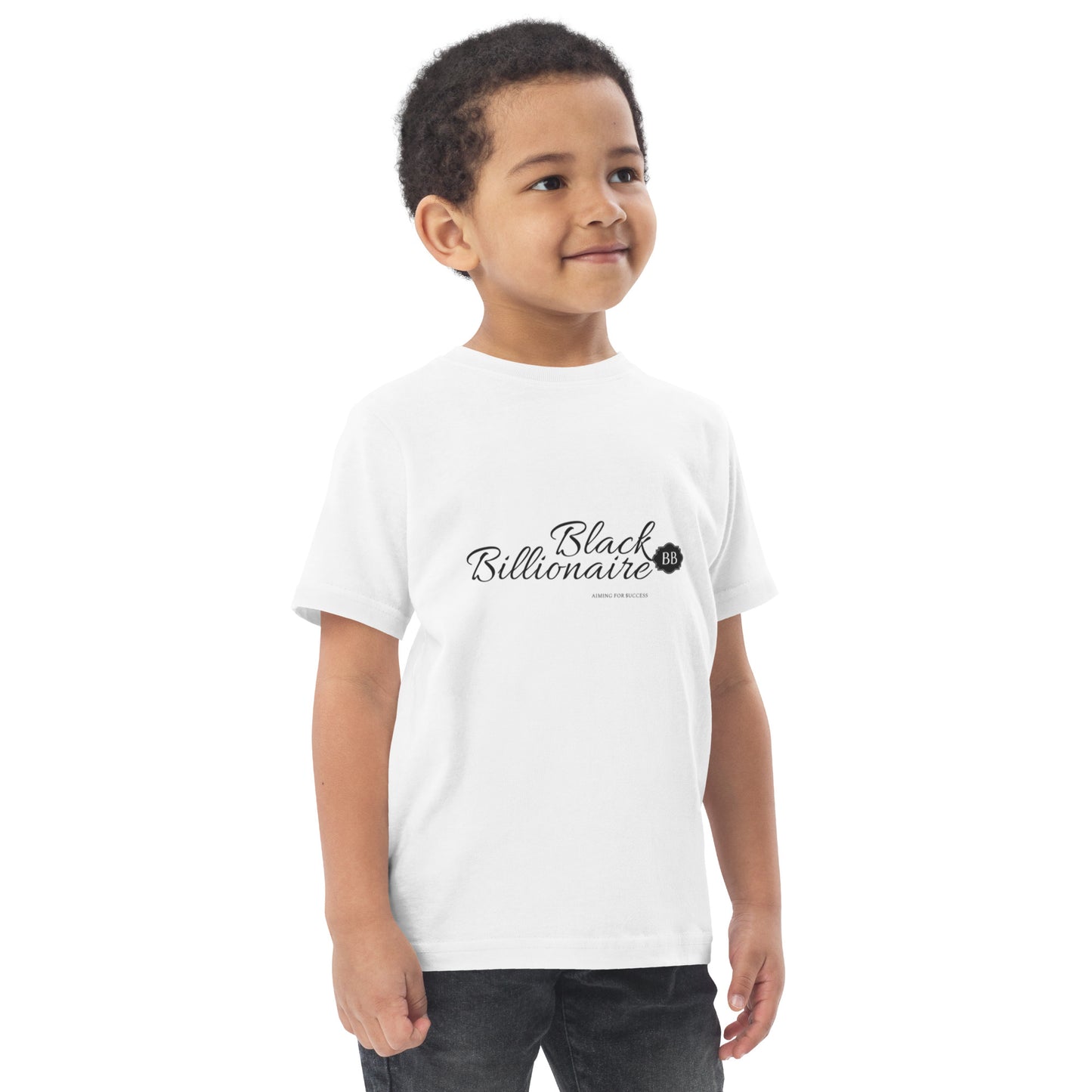 Black Billionaire (Toddler jersey t-shirt)