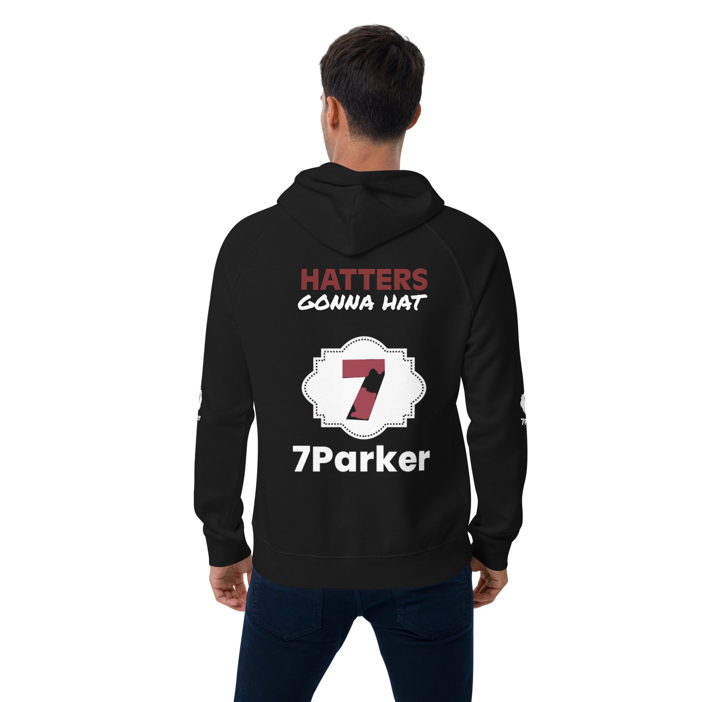 7parker Unisex eco raglan hoodie