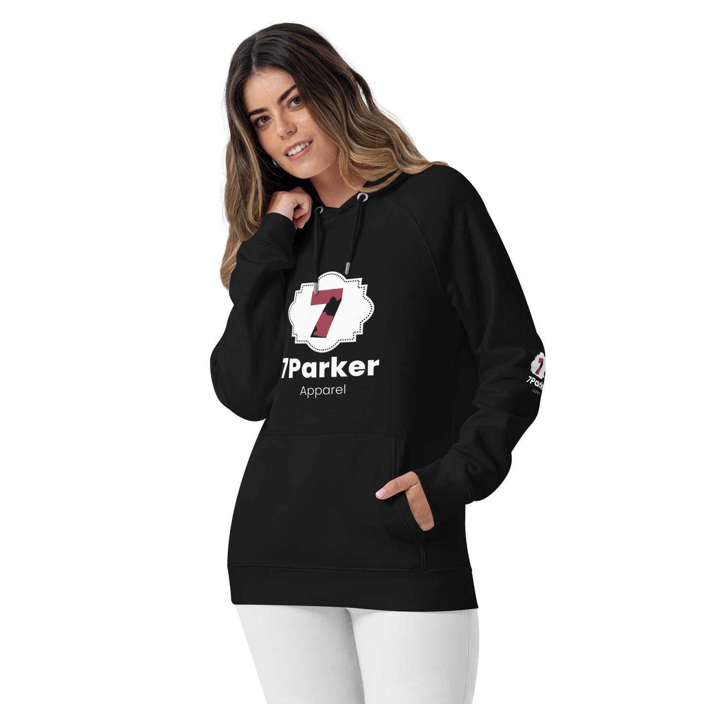 7parker Unisex eco raglan hoodie