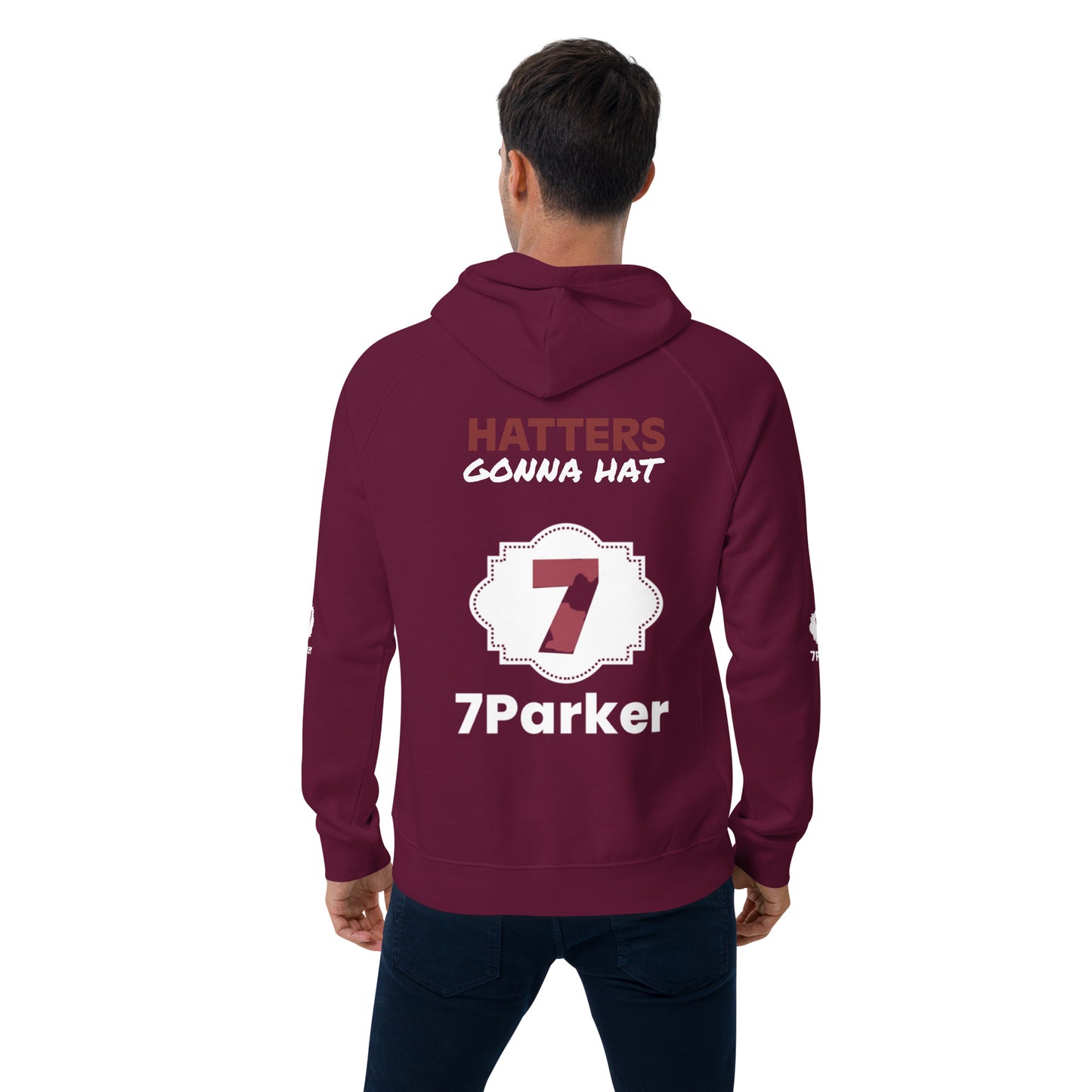 7parker Unisex eco raglan hoodie