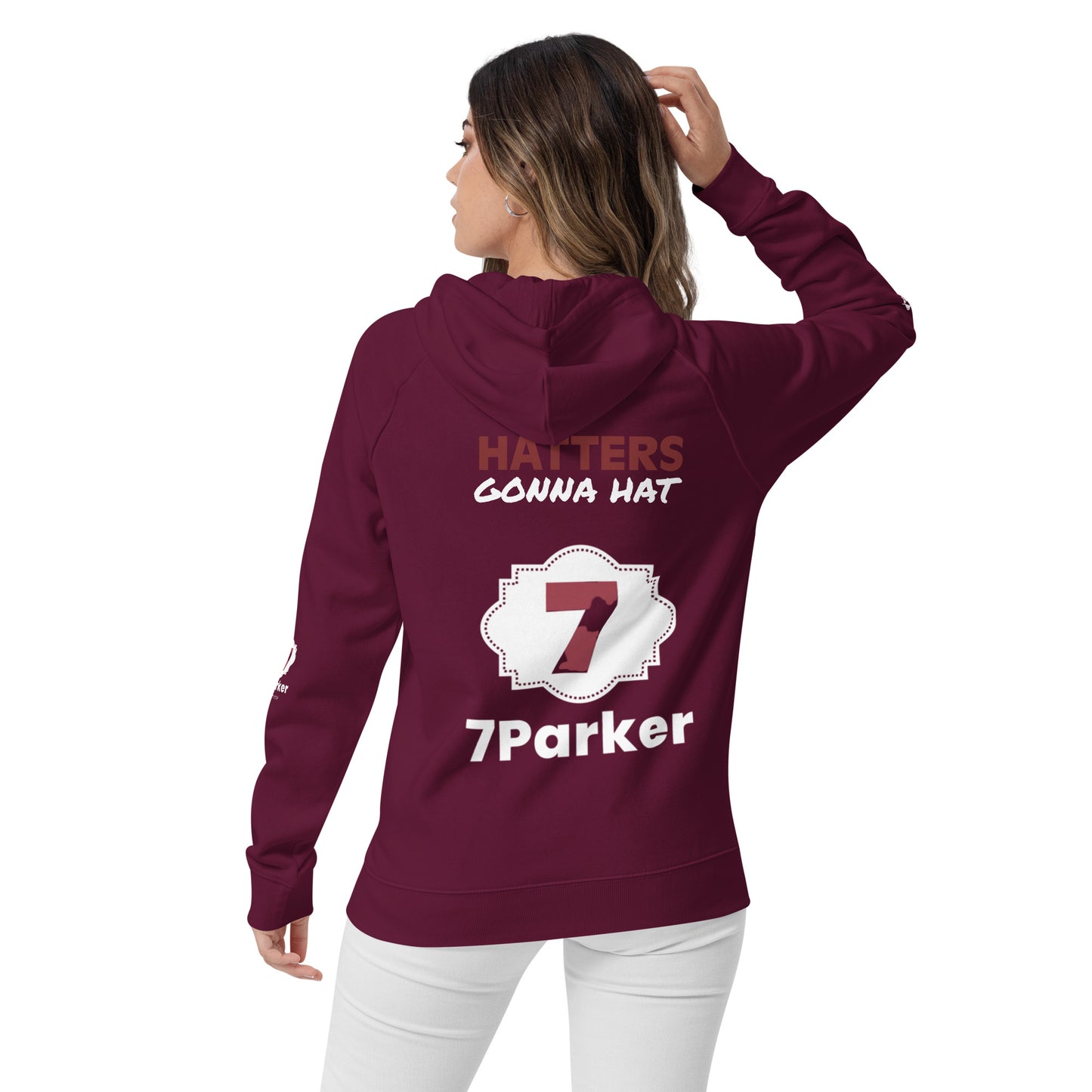 7parker Unisex eco raglan hoodie