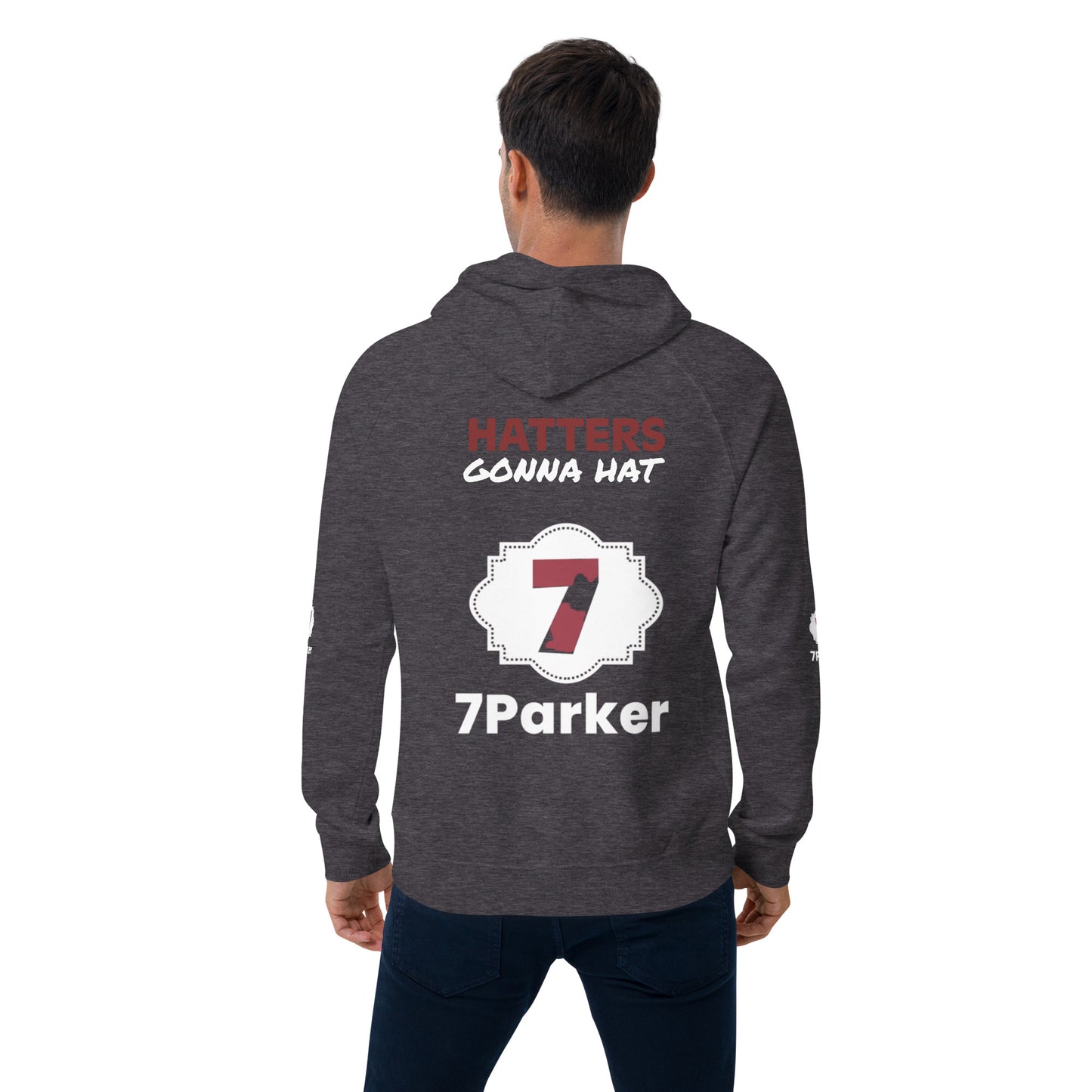 7parker Unisex eco raglan hoodie