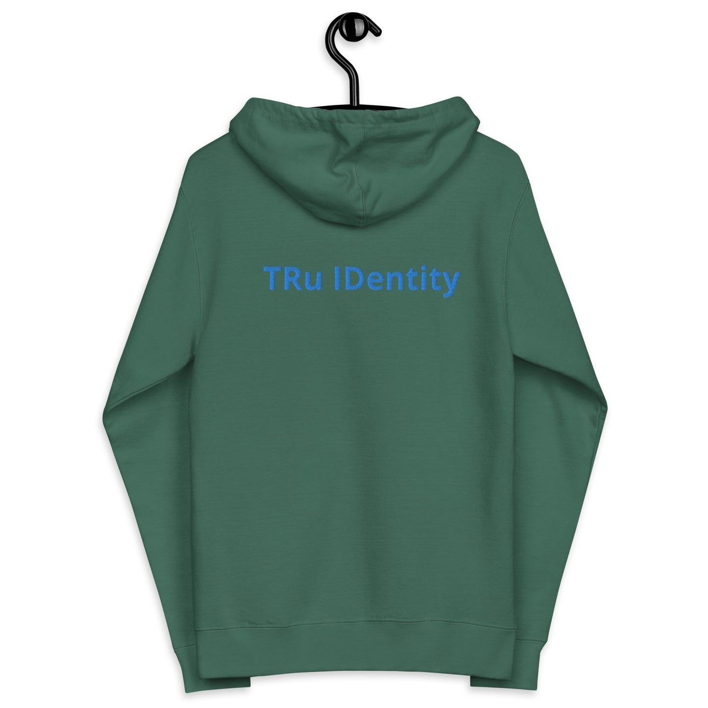 TRu IDentity (Unisex fleece zip up hoodie)