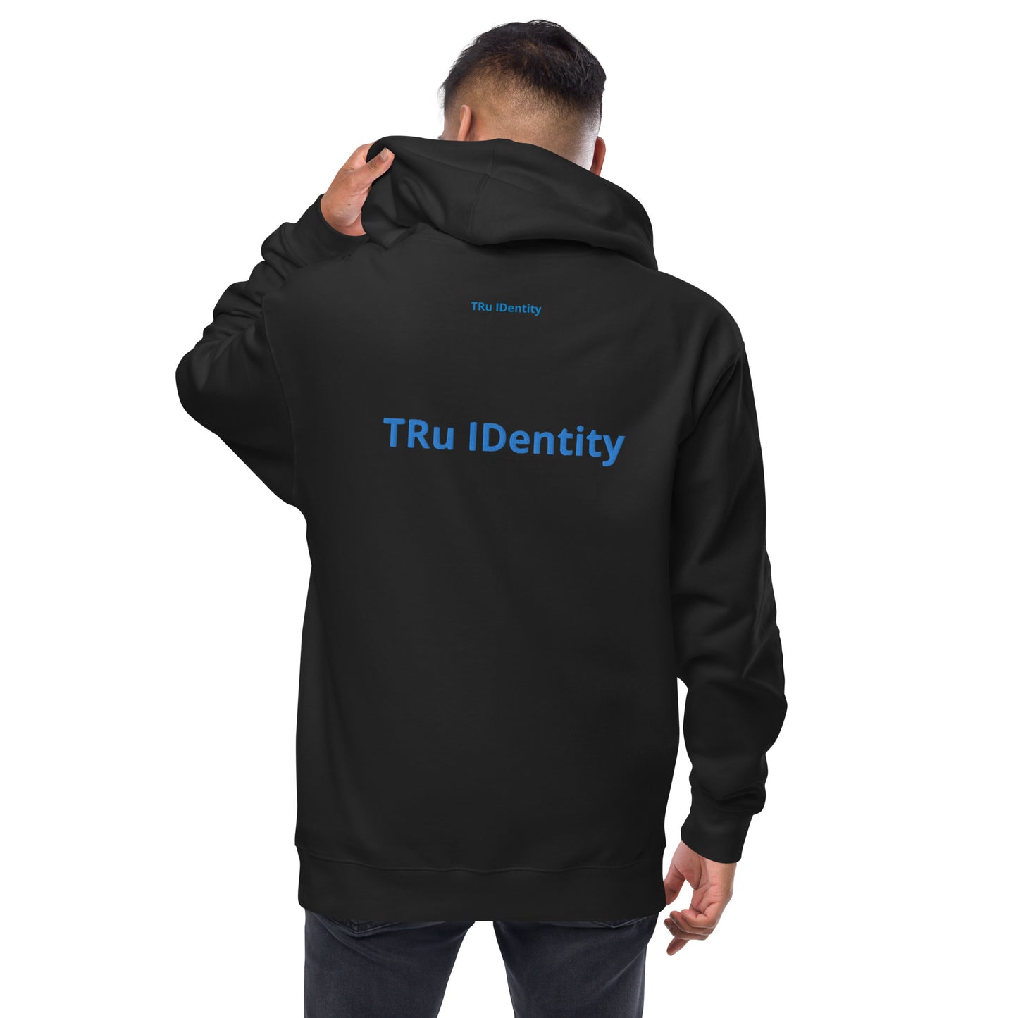 TRu IDentity (Unisex fleece zip up hoodie)