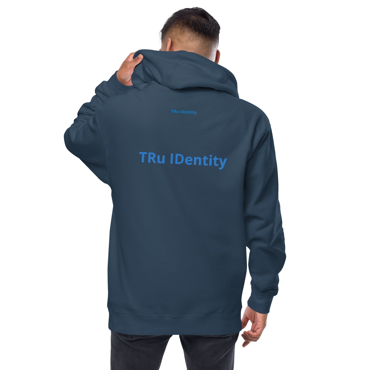 TRu IDentity (Unisex fleece zip up hoodie)