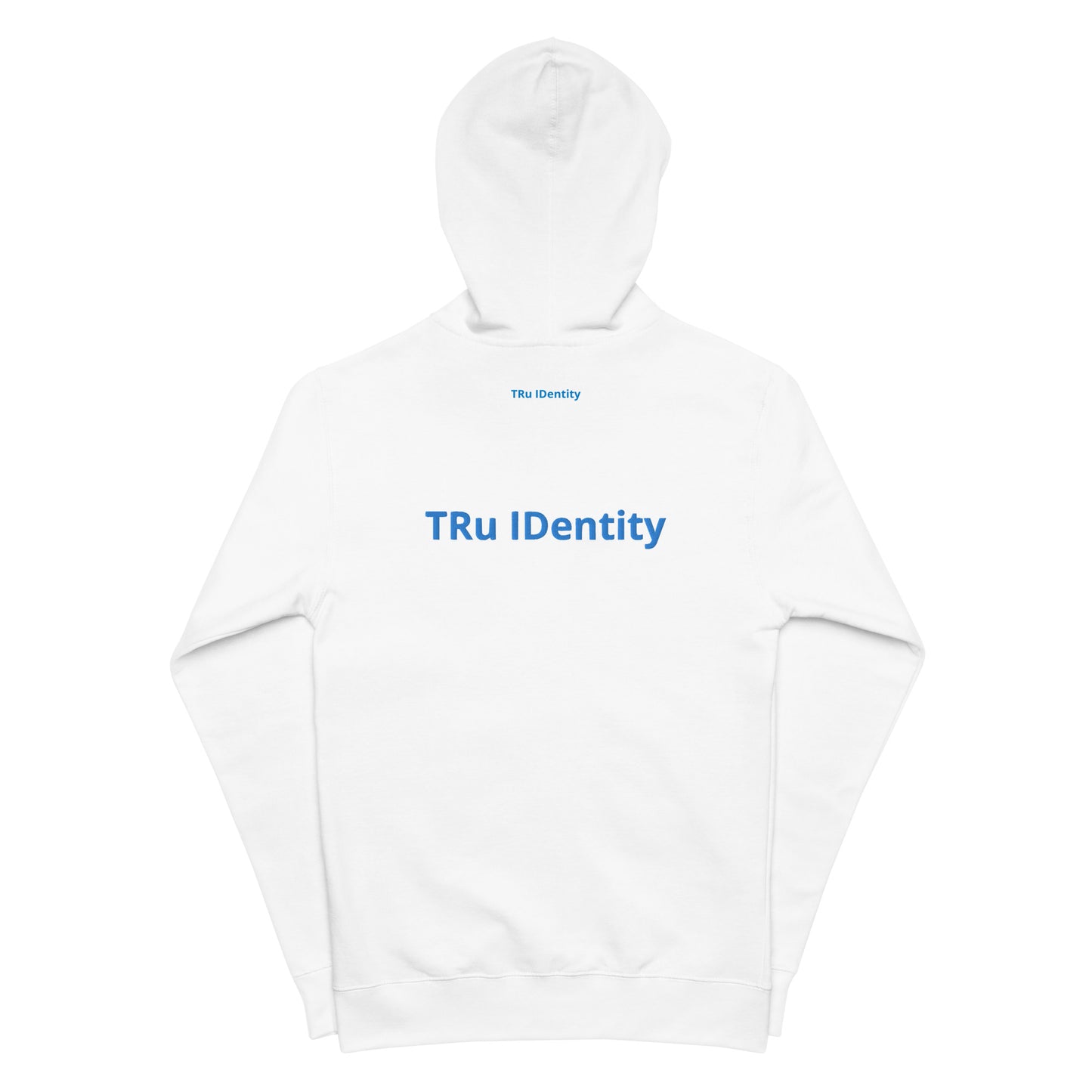 TRu IDentity (Unisex fleece zip up hoodie)