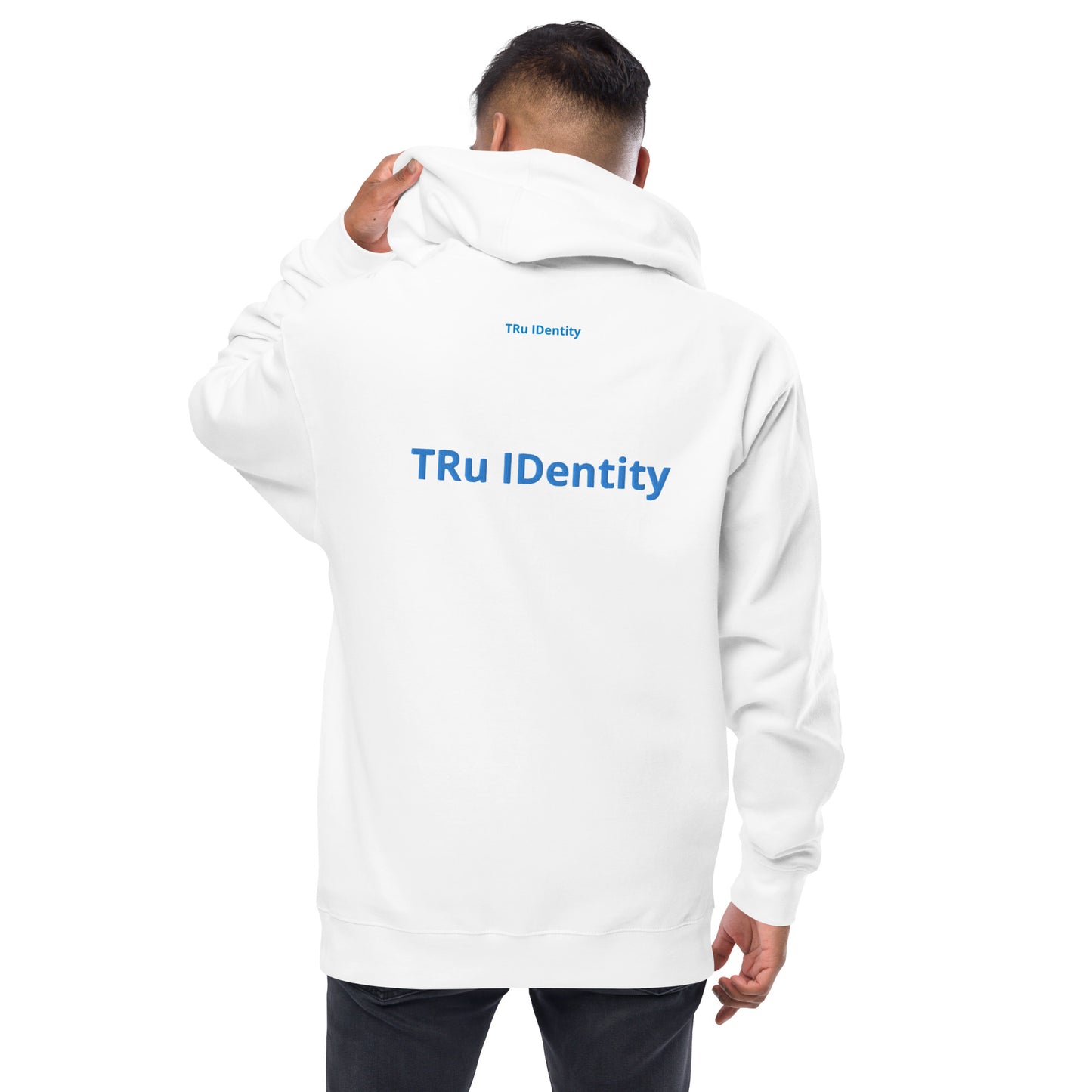 TRu IDentity (Unisex fleece zip up hoodie)