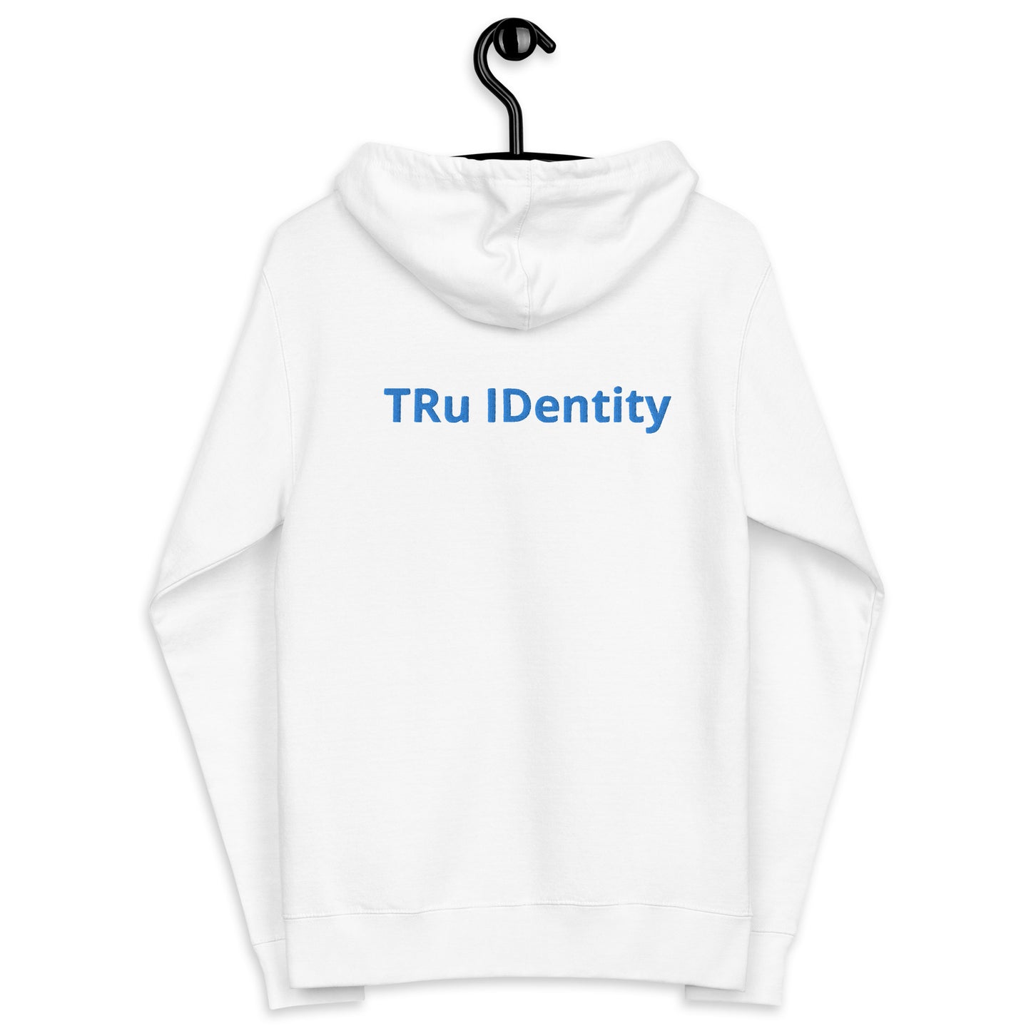 TRu IDentity (Unisex fleece zip up hoodie)