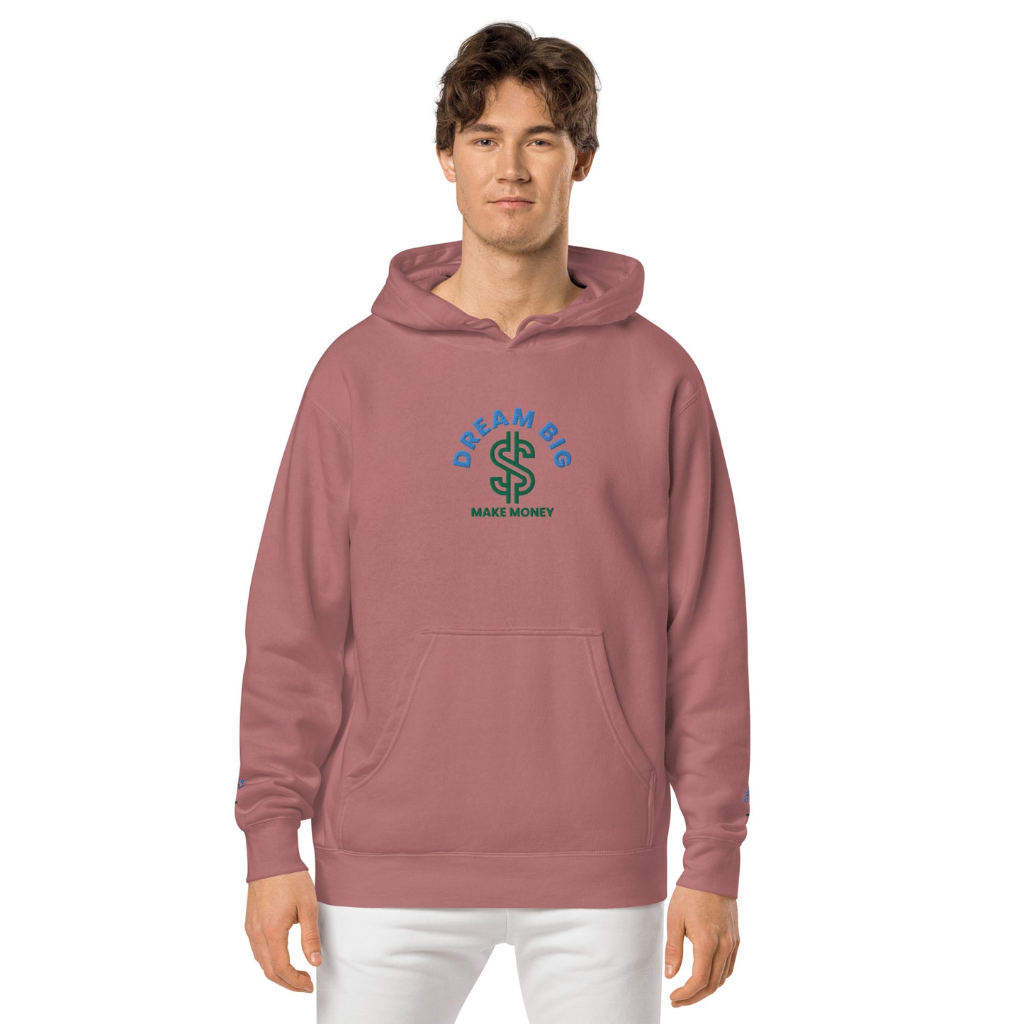 Dream Big (Unisex pigment-dyed hoodie)