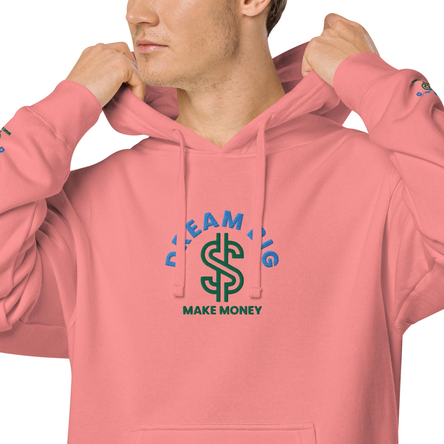 Dream Big (Unisex pigment-dyed hoodie)