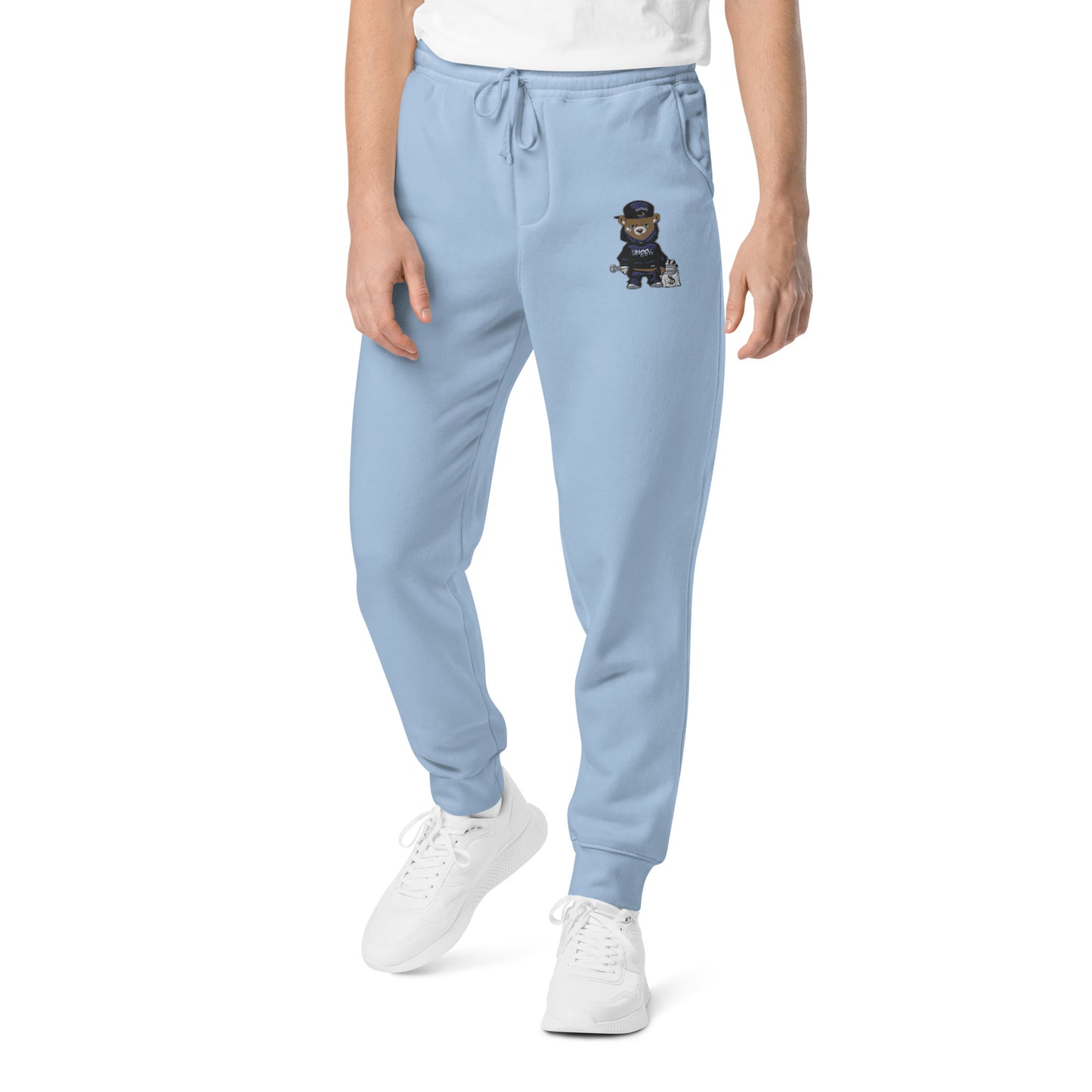 Bear Logo Unisex pigment-dyed sweatpants