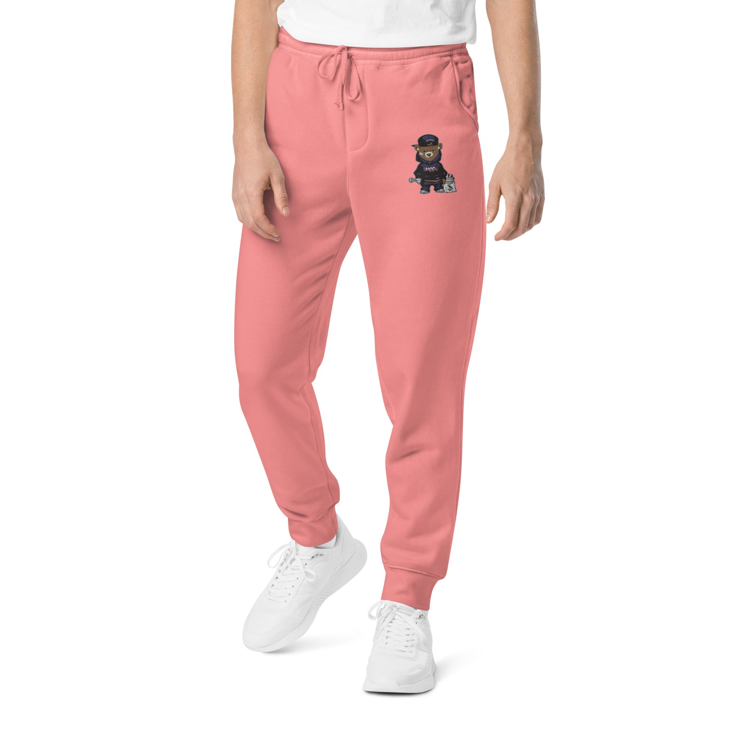 Bear Logo Unisex pigment-dyed sweatpants