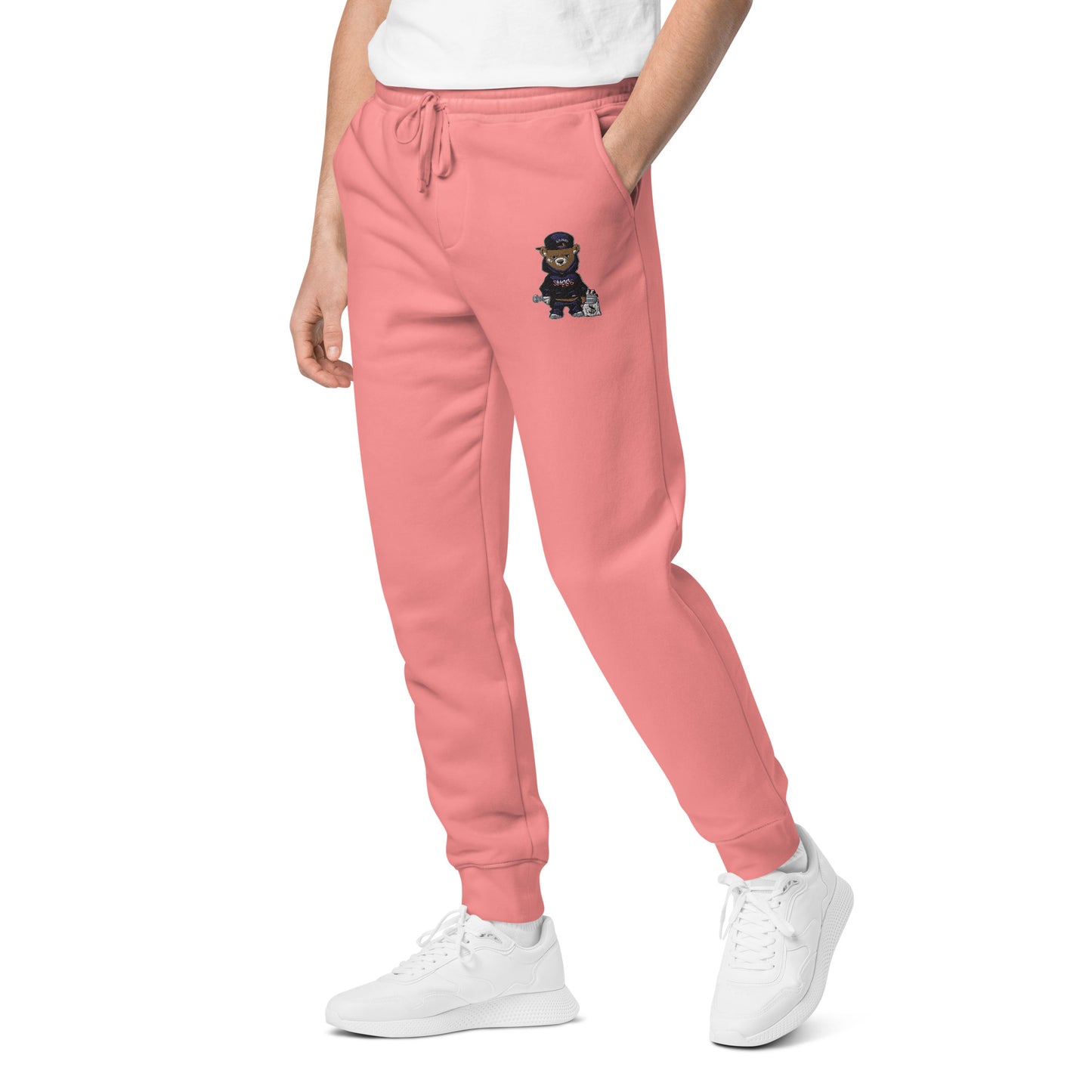 Bear Logo Unisex pigment-dyed sweatpants