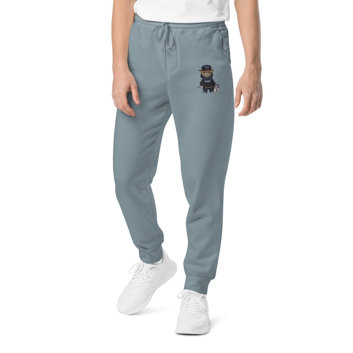 Bear Logo Unisex pigment-dyed sweatpants