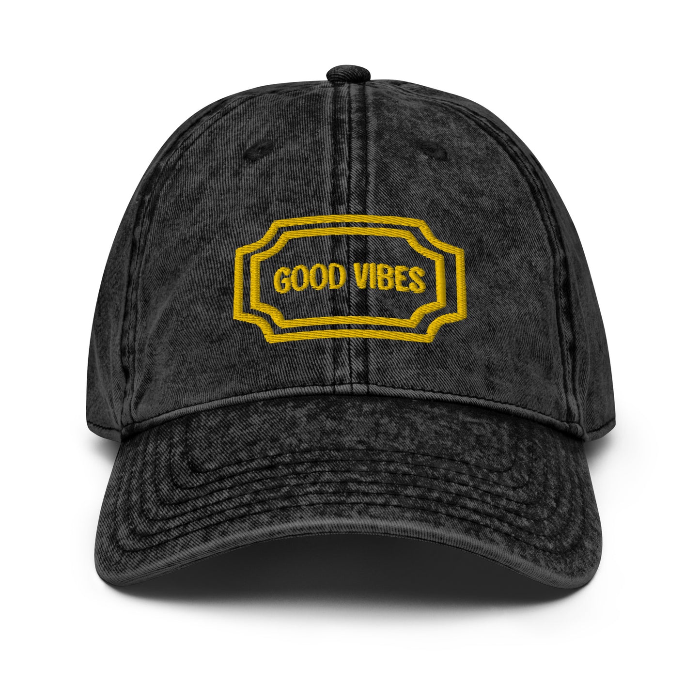 Good Vibe Vintage Cotton Twill Cap