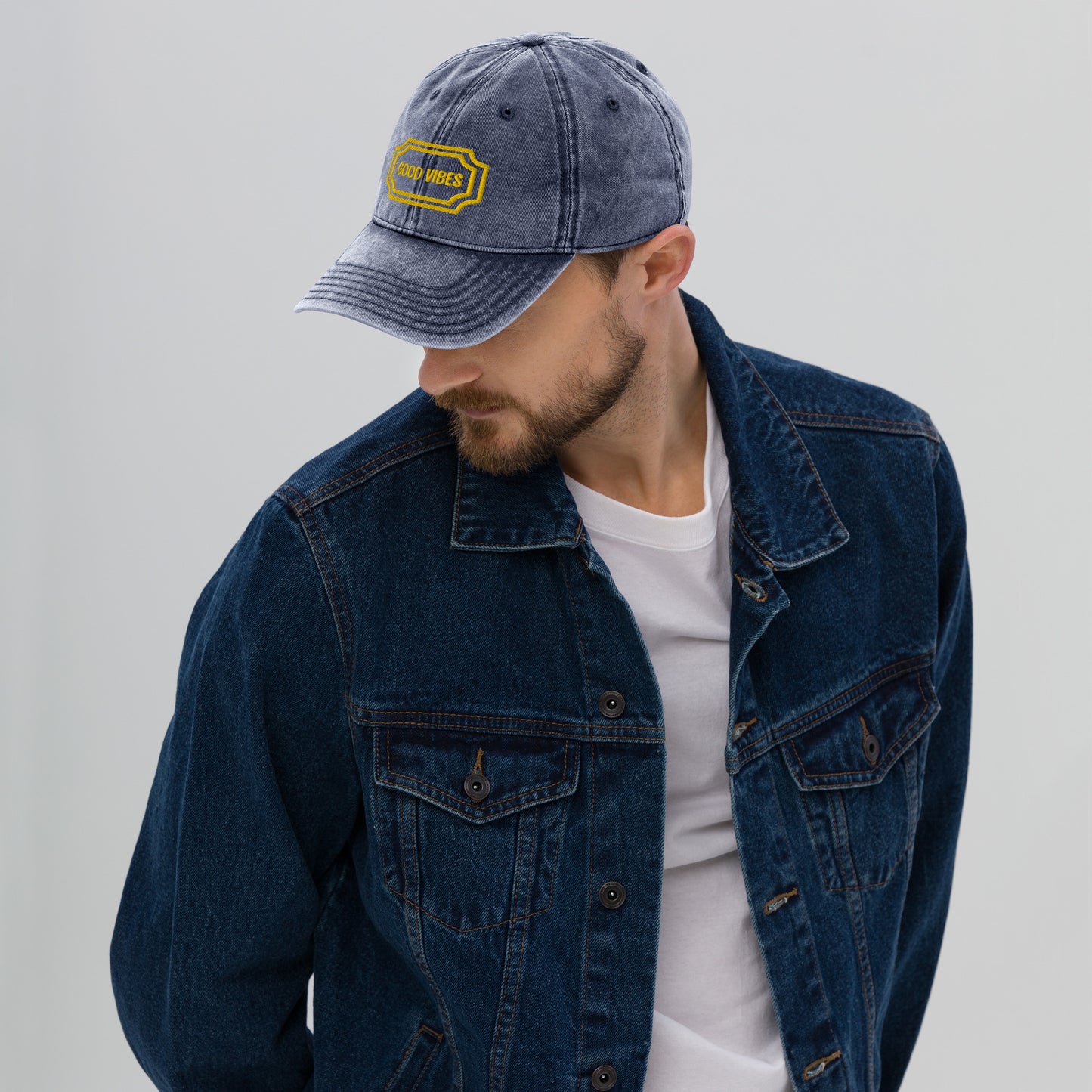 Good Vibe Vintage Cotton Twill Cap