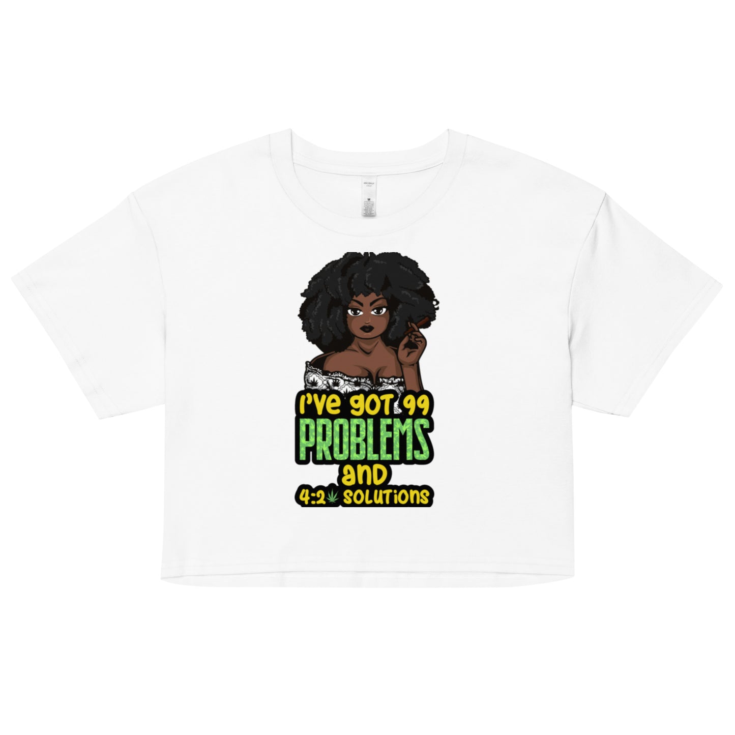 99 Problems (Women’s crop top)